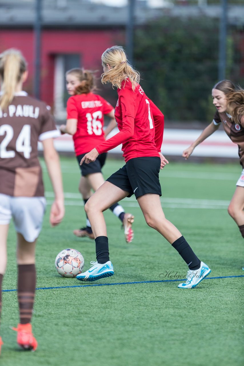 Bild 398 - wBJ FC St. Pauli - Eimsbuetteler TV : Ergebnis: 3:4